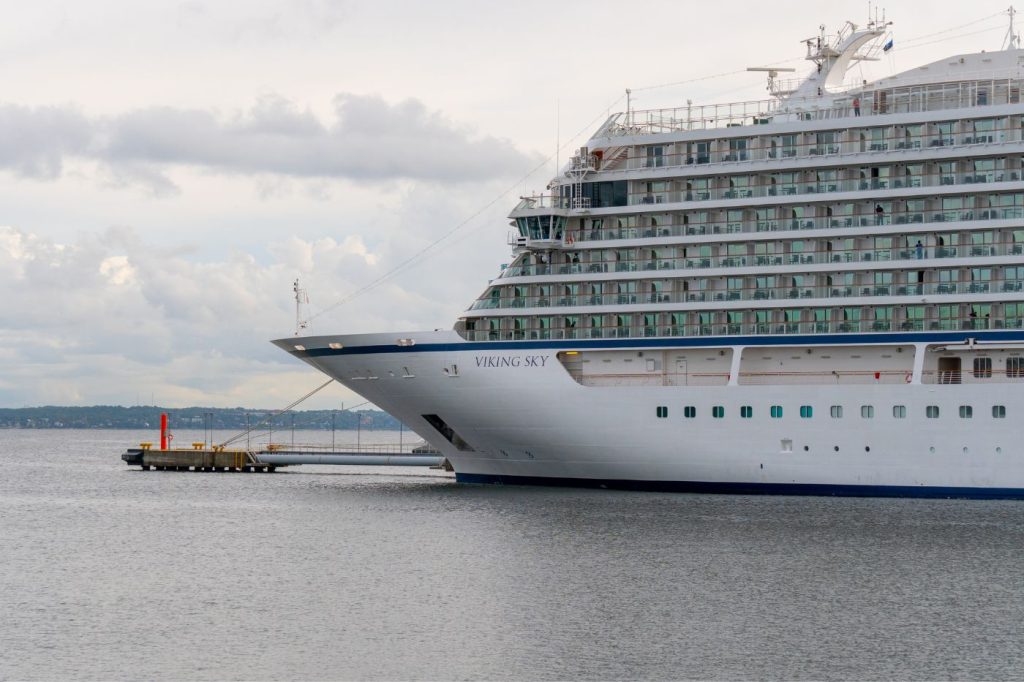Viking Cruise Ship Docked